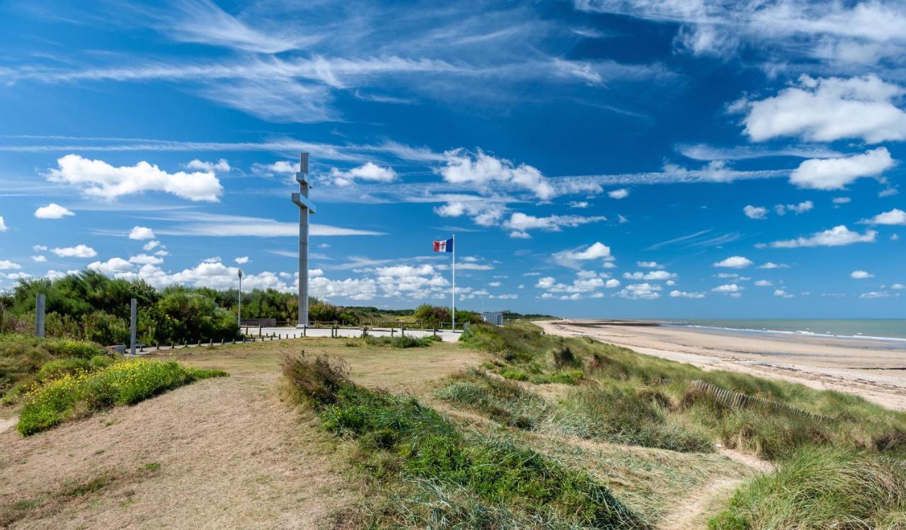La Courette, Maison Avec Cour Proche Plage Graye-sur-Mer ภายนอก รูปภาพ