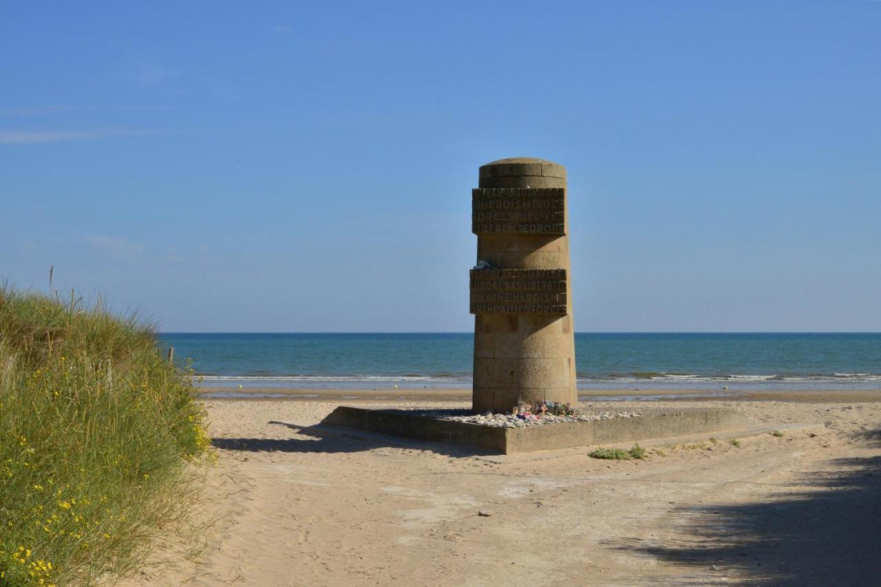 La Courette, Maison Avec Cour Proche Plage Graye-sur-Mer ภายนอก รูปภาพ